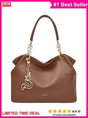 Split Cowhide Leather Slouchy Hobo Shoulder Bag Large Tote Purse
